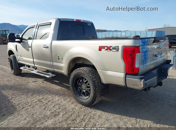 1FT7W2BT1HEC45730 2017 FORD F-250 Золотой Задняя левая четверть
