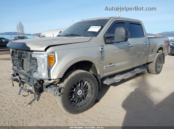 1FT7W2BT1HEC45730 2017 FORD F-250 Золотой Передняя левая четверть