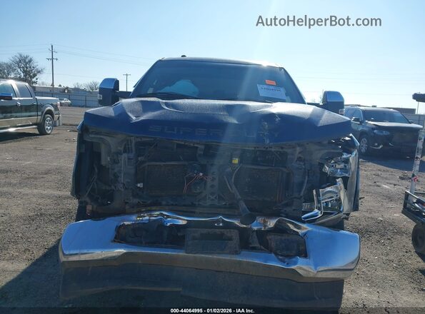 1FT7W2BT1KEC40924 2019 FORD F-250 Blue Widok zestawu wskaźników