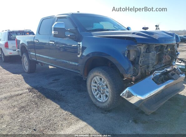 1FT7W2BT1KEC40924 2019 FORD F-250 Blue Widok wnętrza z tyłu