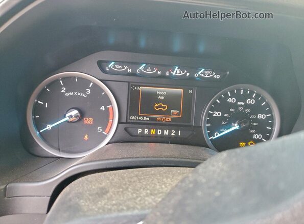 1FT7W2BT2JEB18667 2018 FORD F250 Black Instrument cluster view