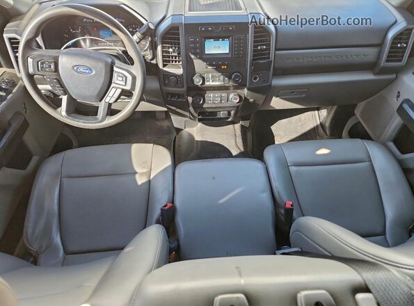 1FT7W2BT3MEC47408 2021 FORD F250 White Вид панелі приладів