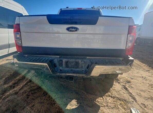 1FT7W2BT3MEC47408 2021 FORD F250 White Вид ззаду