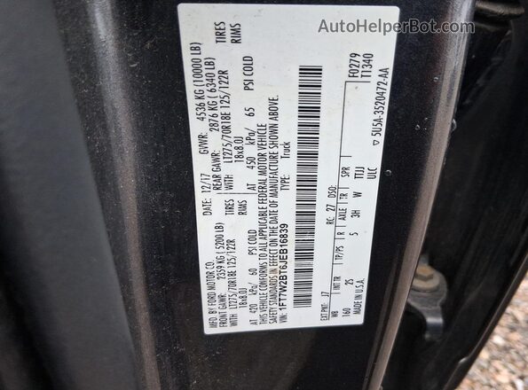 1FT7W2BT6JEB16839 2018 FORD F-250  