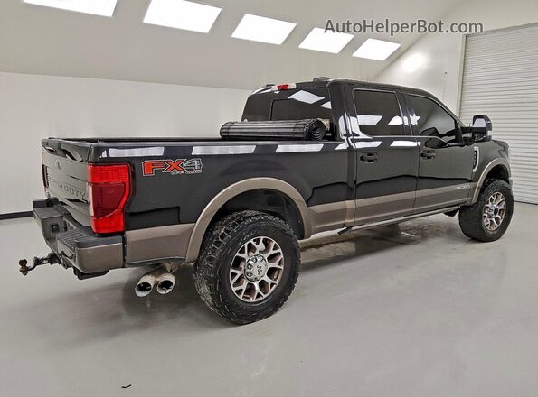 1FT7W2BT6MEC88938 2021 FORD F250 Black უკანა მარჯვენა