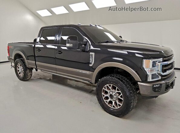 1FT7W2BT6MEC88938 2021 FORD F250 Black წინა მარჯვენა