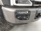 2021 Ford F250 Super Duty Black vin: 1FT7W2BT6MEC88938 Damage: Front Metal Bumper Painted, Heavy Scratch, 5 To 6 Inches
