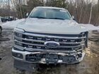 2023 Ford F250 Super Duty White vin: 1FT7W2BT6PEC95070