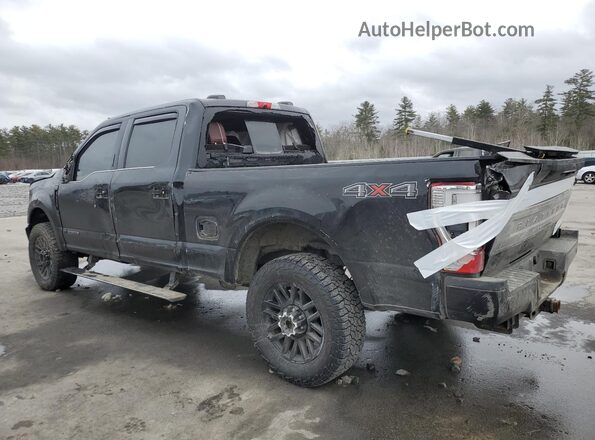 1FT7W2BT7MEE17852 2021 FORD F350 Черный Задняя левая четверть