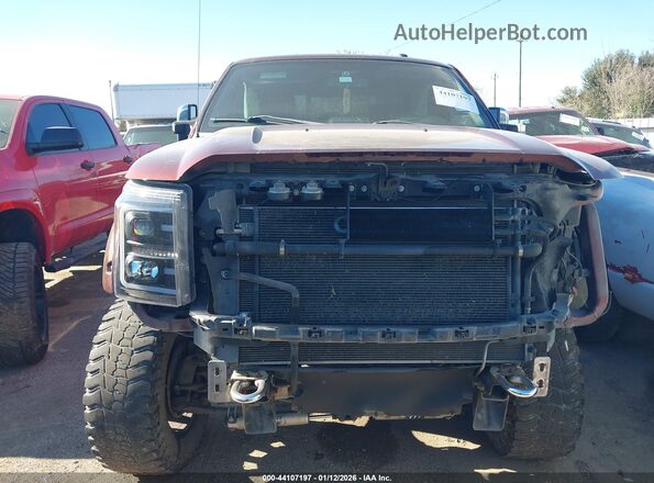 1FT7W2BT8GEA20798 2016 FORD F-250 Темно-бордовый Вид щитка приборов