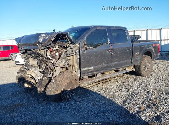 1FT7W2BT8KED50126 2019 FORD F-250 Серый Передняя левая четверть