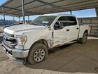 2021 Ford F250 Super Duty White vin: 1FT7W2BT8MED95084