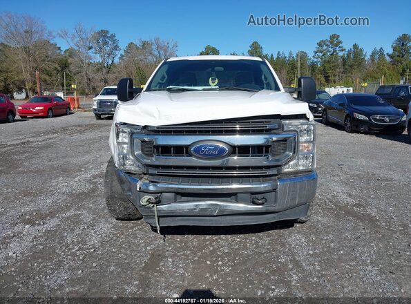 1FT7X2A67MEC24559 2021 FORD F-250 Белый Вид щитка приборов
