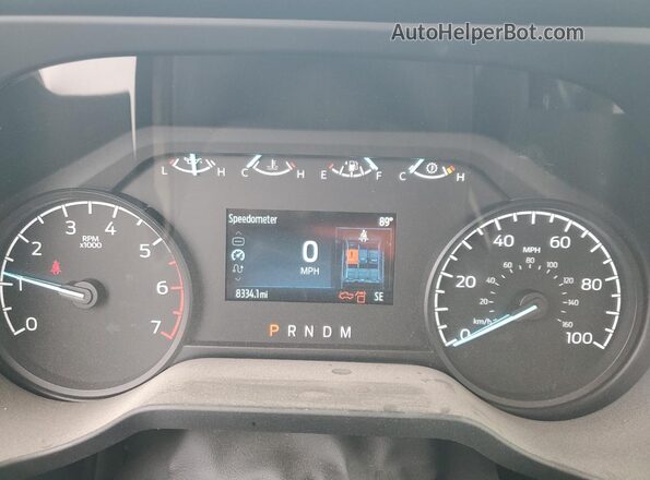 1FT7X2BA9REE83404 2024 FORD F-250 Белый Вид щитка приборов