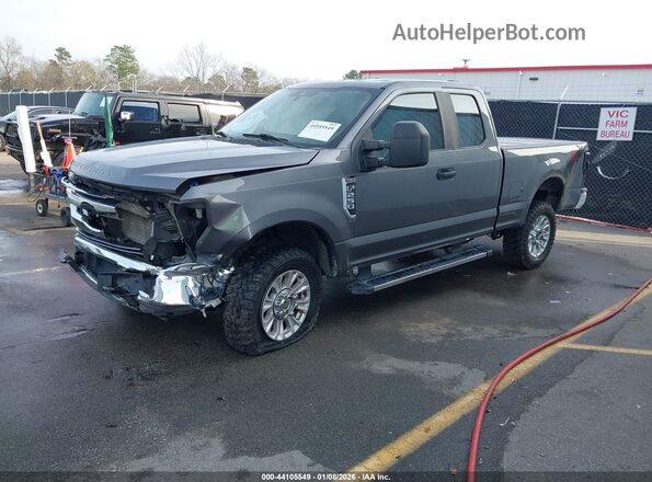 1FT7X2BN8MEC45426 2021 FORD F-250 Серый Передняя левая четверть