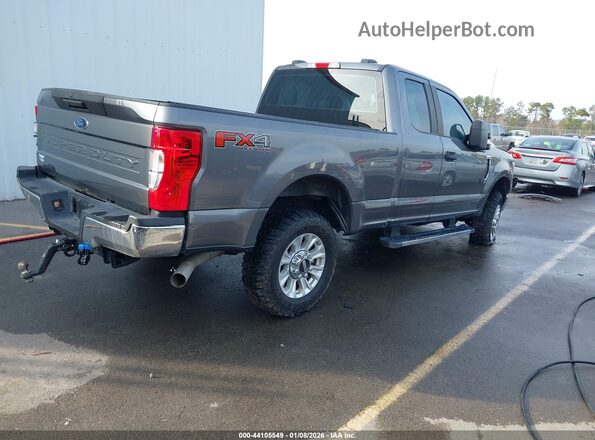 1FT7X2BN8MEC45426 2021 FORD F-250 Серый Задняя правая четверть