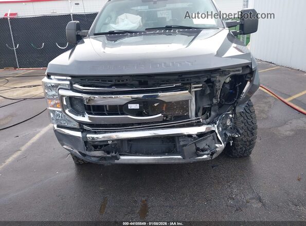 1FT7X2BN8MEC45426 2021 FORD F-250 Серый Вид щитка приборов