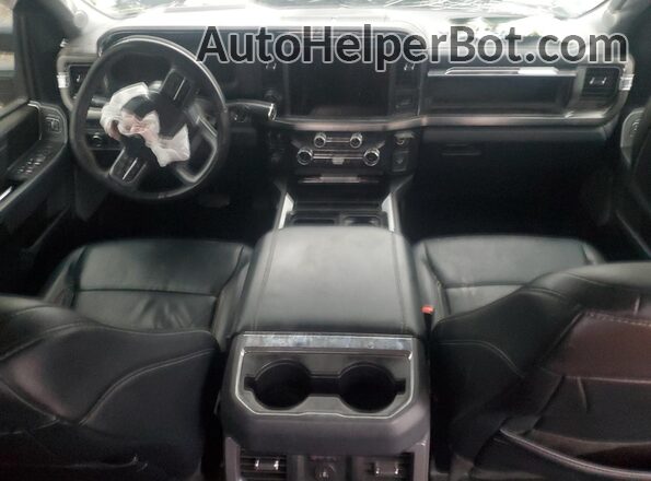 1FT8W2BM0PEE10629 2023 FORD F250 Черный Вид панели приборов