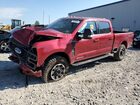 2024 Ford F250 Super Duty Red vin: 1FT8W2BM5RED42136