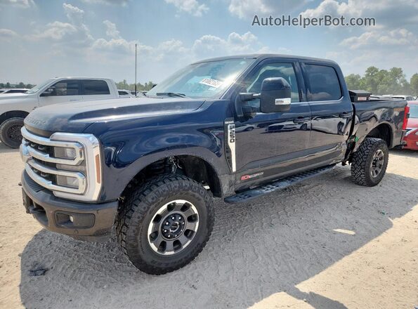 1FT8W2BM5RED83950 2024 FORD F250 Синий Передняя левая четверть