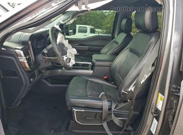 1FT8W2BT3REC11973 2024 FORD F250 Серый Вид салона спереди