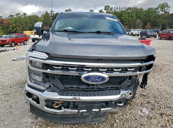 1FT8W2BT3REC11973 2024 FORD F250 Серый Вид спереди