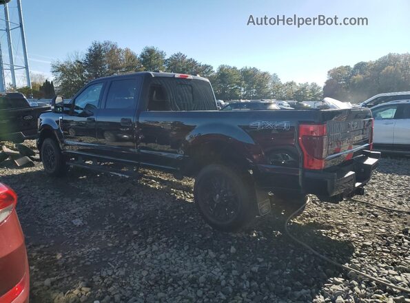1FT8W2BT8NEG28869 2022 FORD F250 Black Rear left