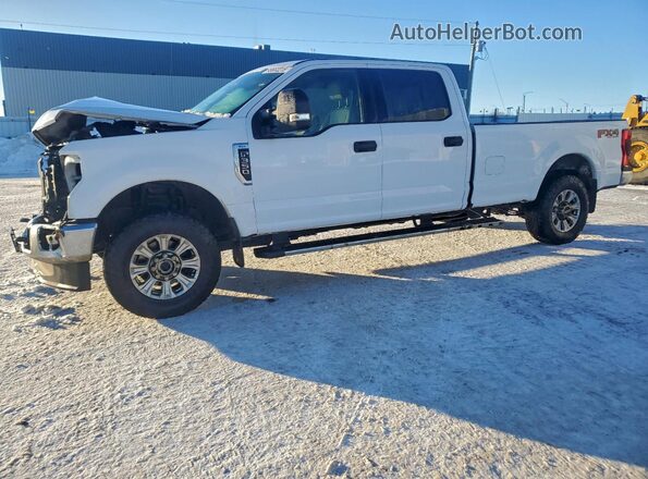 1FT8W3B68LEC07571 2020 FORD F350 White წინა მარცხენა ხედი სამი მეოთხედიდან