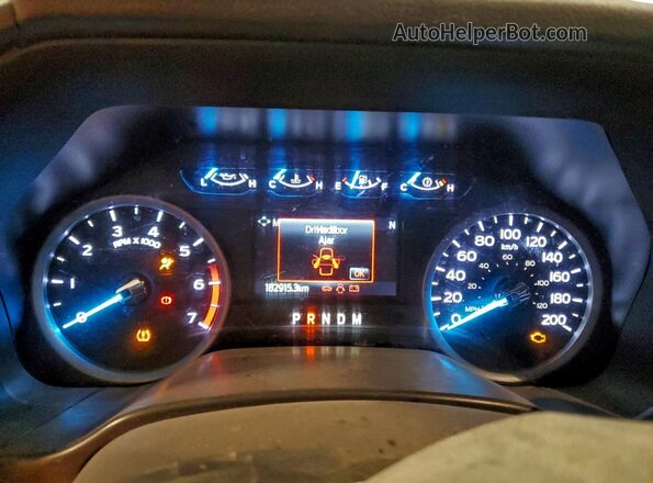1FT8W3B68LEC07571 2020 FORD F350 White ხელსაწყოთა პანელის ხედი