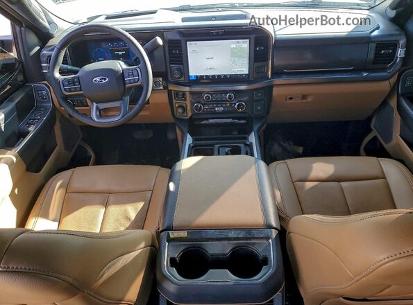 1FT8W3DM6SEC73160 2025 FORD F350 Белый Вид панели приборов