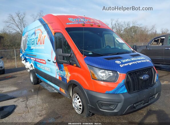 1FTBF4U86PKA08715 2023 FORD TRANSIT-350 Белый Передняя правая четверть