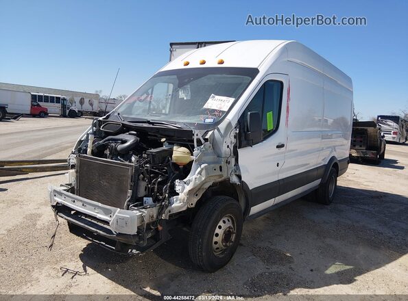1FTBF4XMXKKB06549 2019 FORD TRANSIT-350 Белый Передняя левая четверть