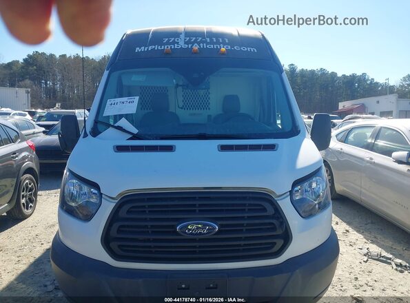 1FTBF4XV4JKA37803 2018 FORD TRANSIT-350 White Widok wnętrza 360 stopni