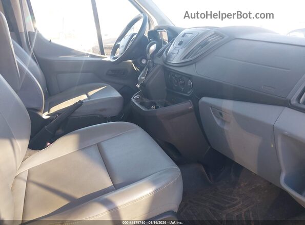 1FTBF4XV4JKA37803 2018 FORD TRANSIT-350 White Widok wnętrza z przodu