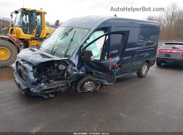 1FTBR1C82RKB58959 2024 FORD TRANSIT-250 Синий Передняя левая четверть
