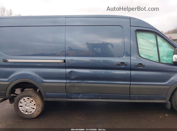 1FTBR1C82RKB58959 2024 FORD TRANSIT-250 Синий Вид задней части салона