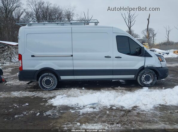 1FTBR1C86MKA02402 2021 FORD TRANSIT-250 Белый Вид задней части салона