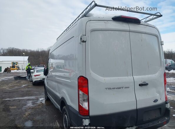 1FTBR1C86MKA02402 2021 FORD TRANSIT-250 Белый Задняя левая четверть