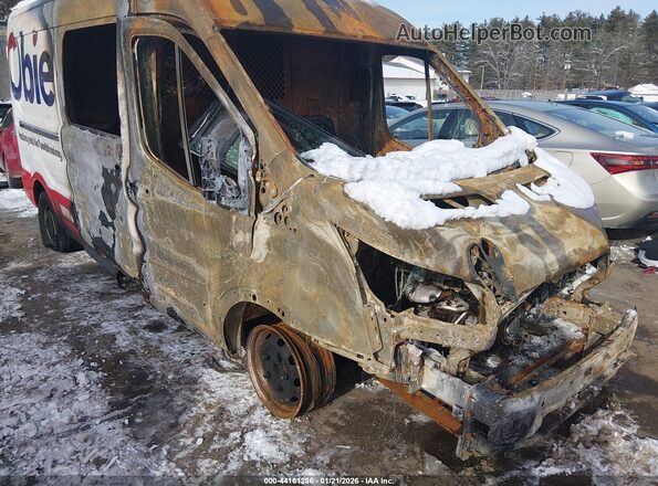 1FTBR1C89MKA01535 2021 FORD TRANSIT-250 Белый Вид задней части салона