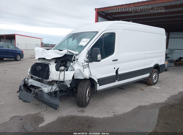 1FTBR2C88MKA51879 2021 FORD TRANSIT-250 Белый Передняя левая четверть