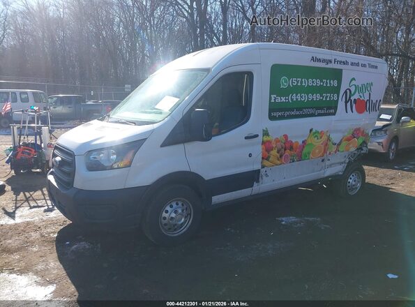 1FTBR2C89LKA34846 2020 FORD TRANSIT-250 Белый Передняя левая четверть