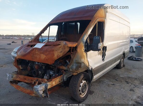 1FTBR3X85MKA18094 2021 FORD TRANSIT-250 Белый Передняя левая четверть