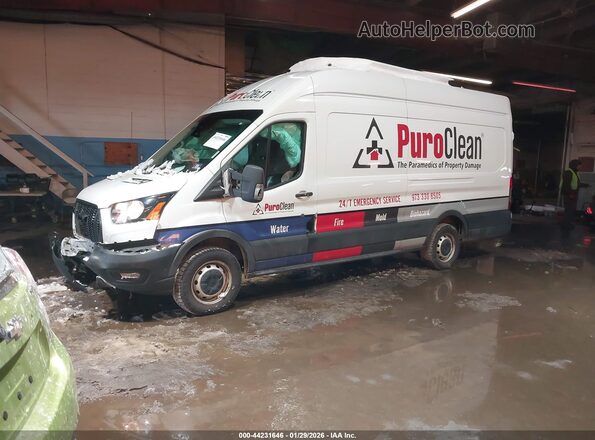 1FTBR3X86NKA68973 2022 FORD TRANSIT-250 Белый Передняя левая четверть