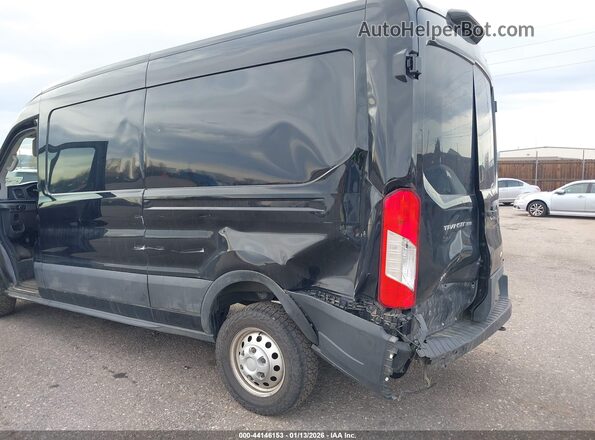 1FTBW2C89MKA15546 2021 FORD TRANSIT-350 Black Front view