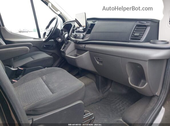1FTBW2C89MKA15546 2021 FORD TRANSIT-350 Black Front interior view