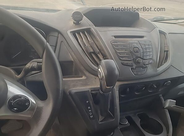 1FTBW2CG3JKA97583 2018 FORD TRANSIT-350 White Widok wnętrza z przodu