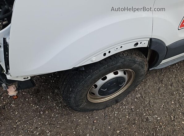 1FTBW2CG3JKA97583 2018 FORD TRANSIT-350 White წინა მარცხენა ხედი სამი მეოთხედიდან