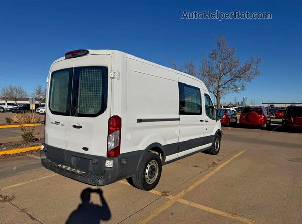 1FTBW2CM8JKB37680 2018 FORD TRANSIT White Widok z przodu