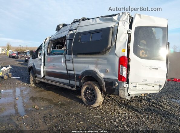1FTBW2XG8PKB71860 2023 FORD TRANSIT-350 Gray Tył lewy