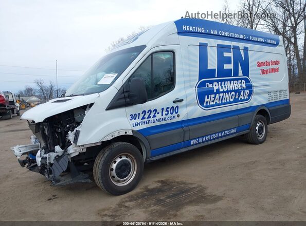 1FTBW3X89PKB03937 2023 FORD TRANSIT-350 Белый Передняя левая четверть